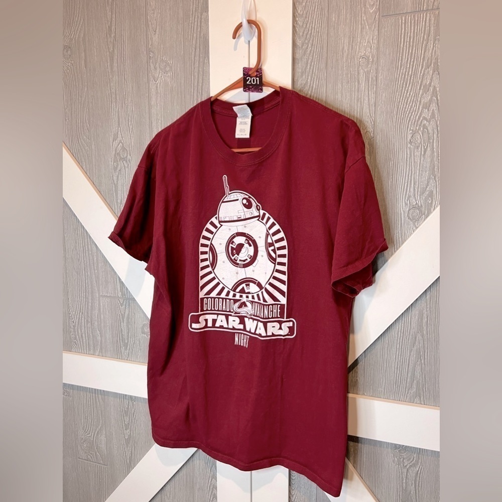 201. Colorado Avalanche Star Wars Night R2D2 XL - Picture 2 of 3